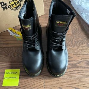 DR. MARTENS 1460 STEEL TOE BOOTS “BLACK”